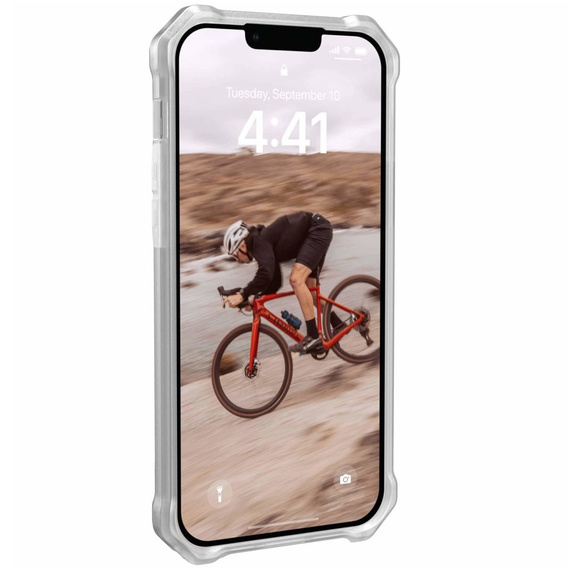 Urban Armor Gear Huse pentru iPhone 14 Plus, Essential Armor MagSafe, transparentă
