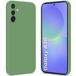 Husa pentru Samsung Galaxy A36 5G, Silicone Lite, verde