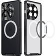 Carcasă de protecție pentru camera foto pentru OnePlus 11 5G, CamShield MagSafe, transparent / negru