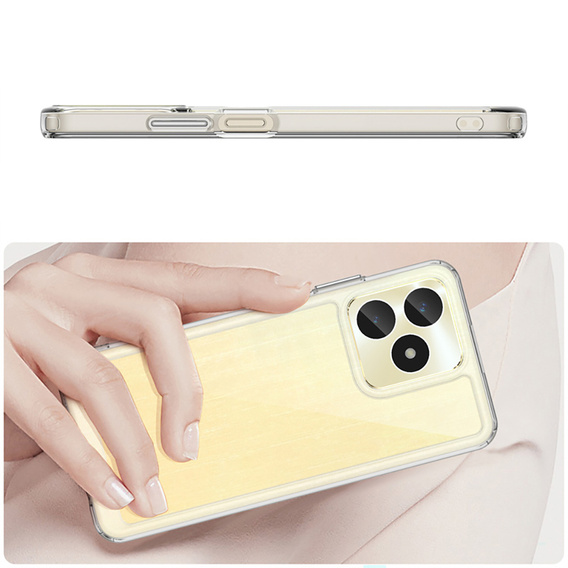 Huse pentru Realme C51, Fusion Hybrid, transparentă
