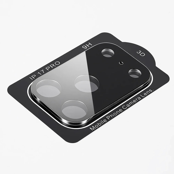 Sticlă temperată pentru camera foto pentru iPhone 16 Pro / 16 Pro Max, transparentă
