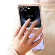 Husă cu sticlă pentru Samsung Galaxy Z Flip7 5G