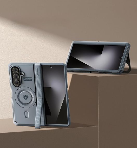 Dexnor Carcasă blindată magnetică cu baze duble pentru Samsung Galaxy Z Fold7