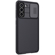 Carcasă blindată Nillkin pentru Samsung Galaxy S21 FE, CamShield Pro, negru