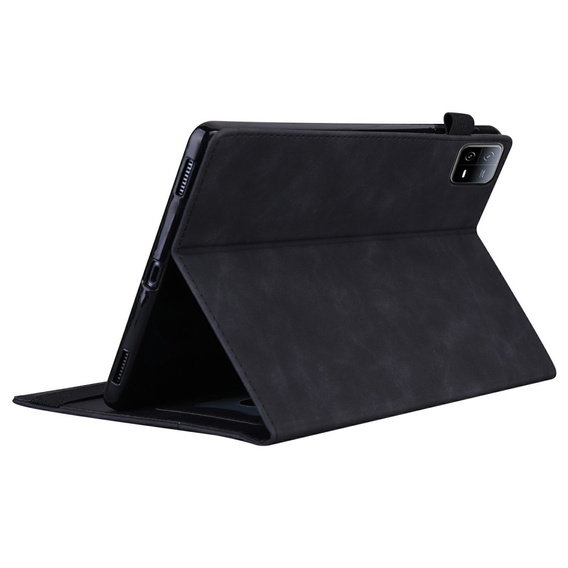 Husă pentru Xiaomi Pad 7, Classic, cu spațiu pentru stylus, maro