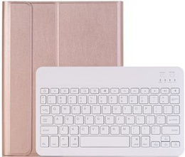 Carcasă + tastatură iPad 7/8/9 10.2 2019/2020/2021, roz rose gold