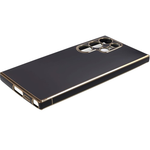 Husă pentru Samsung Galaxy S24 Ultra, Glamour CamShield, negru
