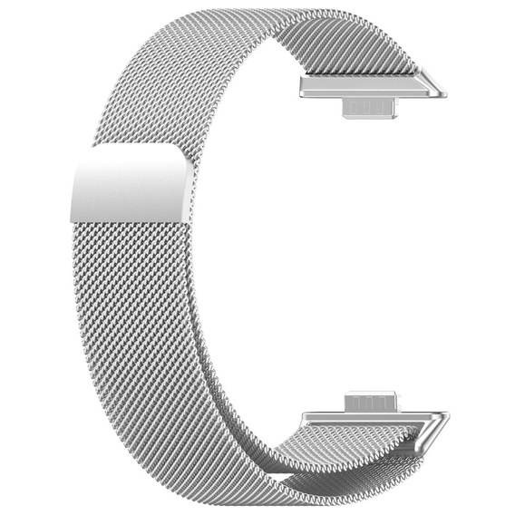 Brățară milaneză pentru Huawei Watch Fit 4 / 4 Pro / 3, argintie
