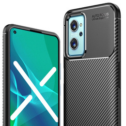 Huse pentru Realme 9i / Oppo A96 / Oppo A36, Carbon Gel, negru