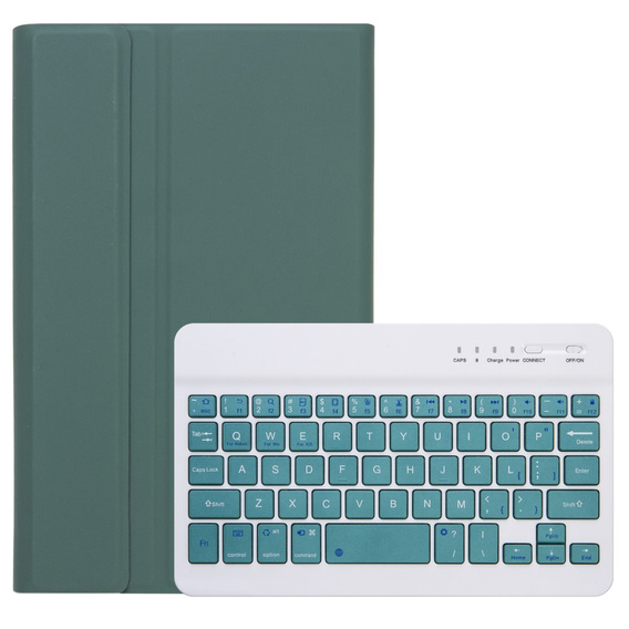 Carcasă + tastatură Samsung Galaxy Tab A7 Lite 8.7 T220 / 225, verde