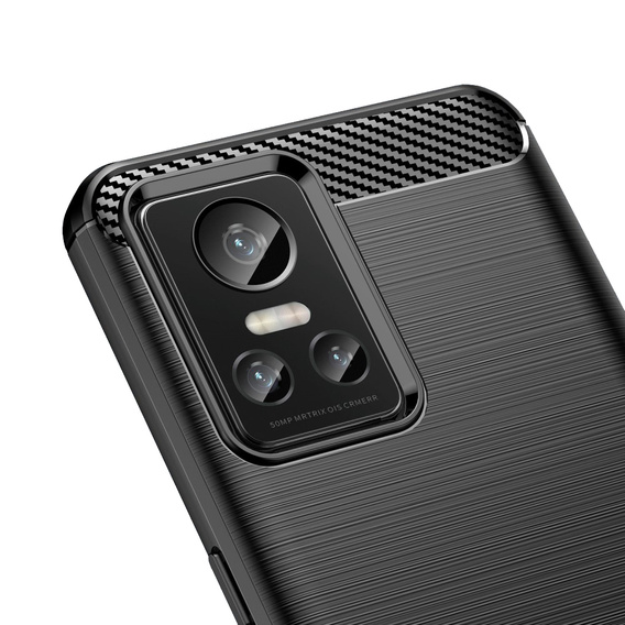 Huse pentru Realme GT Neo 3, Carbon, negru