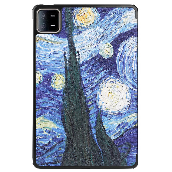 Husă pentru Xiaomi Pad 6 / 6 Pro, Smartcase, oil painting