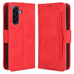 Carcasă cu clapetă pentru Oppo Reno 14F, slot pentru carduri, portofel, negru