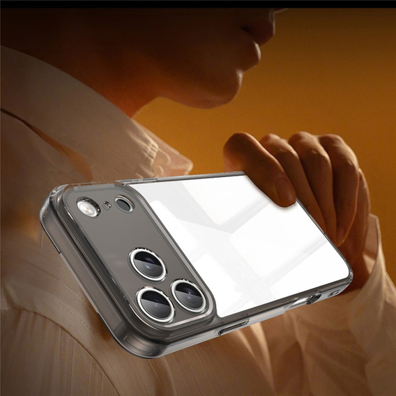 Husă din silicon cu spate rigid pentru iPhone 17 Pro