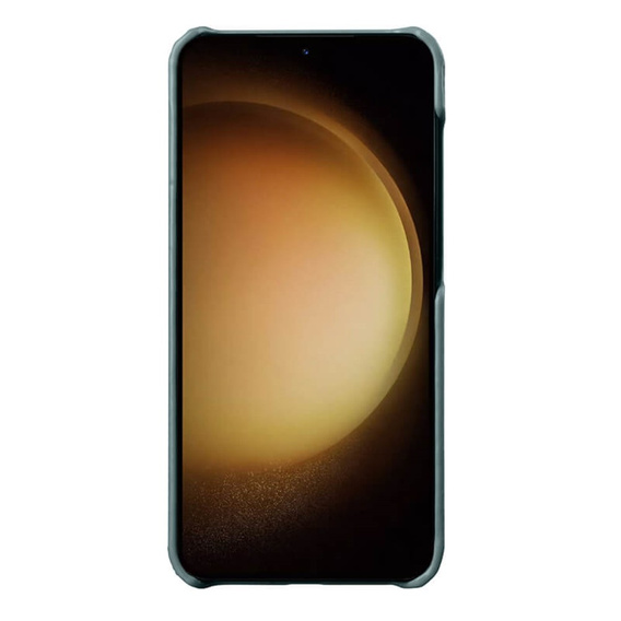 Carcasă MELKCO pentru Samsung Galaxy S24, din piele, albastru