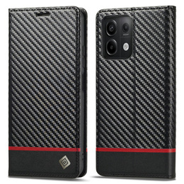 Carcasă cu clapetă pentru Xiaomi Redmi Note 13 5G, Carbon LC.IMEEKE, negru