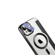 Cu clapetă pentru iPhone 13, RFID Wallet MagSafe CamShield, negru