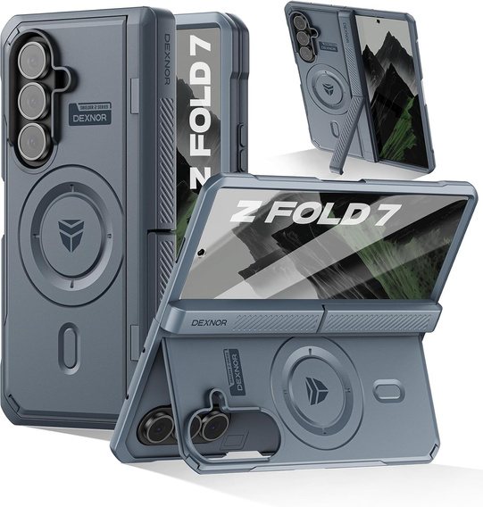 Dexnor Carcasă blindată magnetică cu baze duble pentru Samsung Galaxy Z Fold7