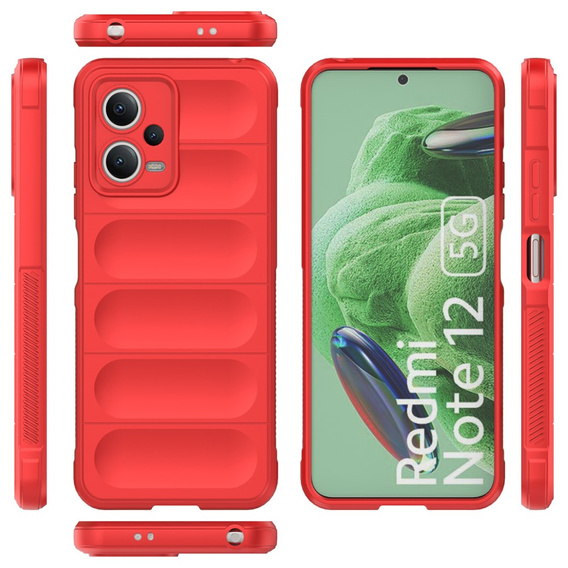Huse pentru Xiaomi Redmi Note 12 5G / POCO X5 5G, Gaming Shockproof, roșu