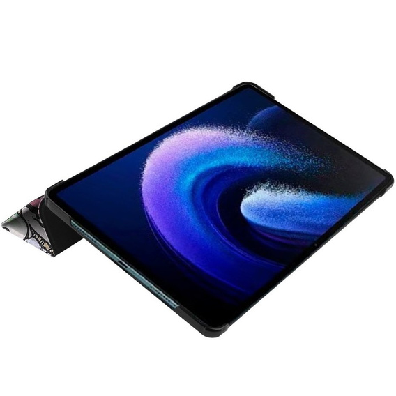 Husă pentru Xiaomi Pad 6 / 6 Pro, Smartcase, graffiti