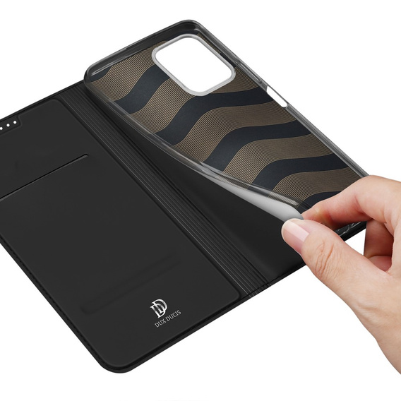 Dux Ducis Huse pentru Realme C33 4G, Skinpro, negru
