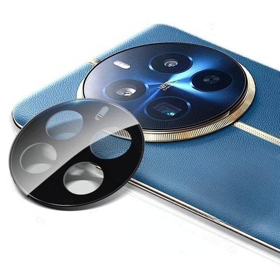 Sticlă temperată pentru camera foto pentru Realme 12 Pro 5G / 12 Pro+ 5G, negru