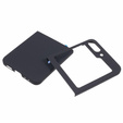 Husă pentru Samsung Galaxy Z Flip7 FE / Z Flip6, Aramid Fiber Cover, negru