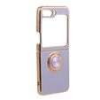 Huse pentru Samsung Galaxy Z Flip 5 5G, Electro Ring, violet