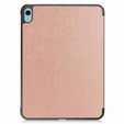 Husă pentru iPad 10.9 2022 10 Gen, Smartcase cu spațiu pentru stylus, roz