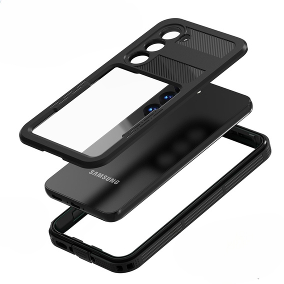 Husă impermeabilă IP68 pentru Samsung Galaxy S23, negru