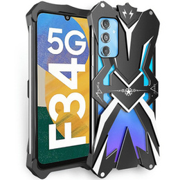 Husă blindată pentru Samsung Galaxy M34 5G, Aluminum Alloy, negru