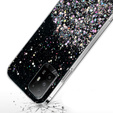 Huse pentru Oppo Reno5 Z / F19 Pro Plus, Glittery, negru