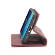 Husa CASEME pentru Samsung Galaxy S8, Leather Wallet Case, maroon