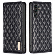 Cu clapetă pentru Samsung Galaxy A35 5G, Wallet, BINFEN COLOR, negru
