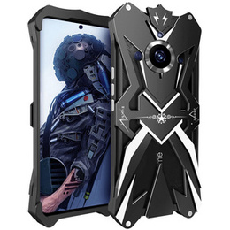 Husă blindată pentru Realme 11 Pro 5G / 11 Pro+ 5G, Aluminum Alloy, negru