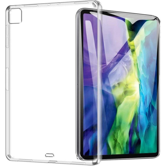 Husă pentru iPad Pro 11" 2022/2021/2020/2018 (4/3/2/1 gen.), silicon, transparentă