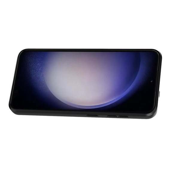 Husă pentru Samsung Galaxy S24, KickStand Camera Lens, negru