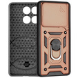 Husă blindată pentru Motorola Edge 60 / 60 Fusion, CamShield Slide, roz