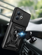 Husă blindată pentru Infinix Hot 40i, CamShield Slide, negru