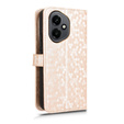 Husa cu clapetă pentru Honor 400 5G, Wallet Rhombus, roz