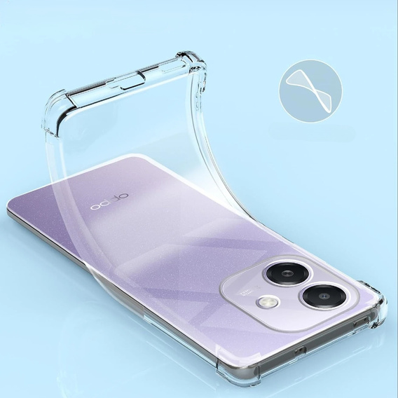 Huse pentru Oppo A40 / Oppo A40m, Dropproof, transparentă