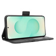 Cu clapetă pentru Samsung Galaxy S25 Edge, Card Slot, negru