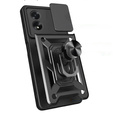 Husă blindată pentru Oppo A60, CamShield Slide, negru