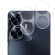 2x ERBORD sticlă călită ERBORD pentru camera pentru Realme C55, transparentă