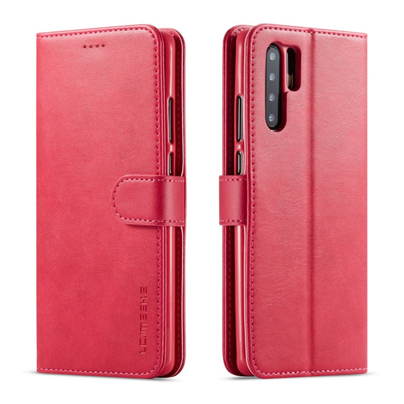 Cu clapetă pentru Huawei P30 Pro, LC.IMEEKE, roz