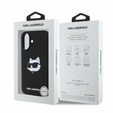 Husă din silicon cu imprimeu Choupette Karl Lagerfeld pentru iPhone 16