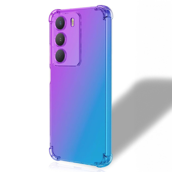 Husa pentru Realme C71, Gradient Dropproof, Violet / albastru