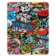Husă pentru iPad Pro 13" 2024 (7 gen.), Smartcase, graffiti