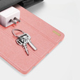 Husă pentru Samsung Galaxy Tab S9+ 12.4", Dux Ducis Domo, roz rose gold