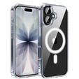 Husă pentru iPhone 17, pentru MagSafe, transparentă